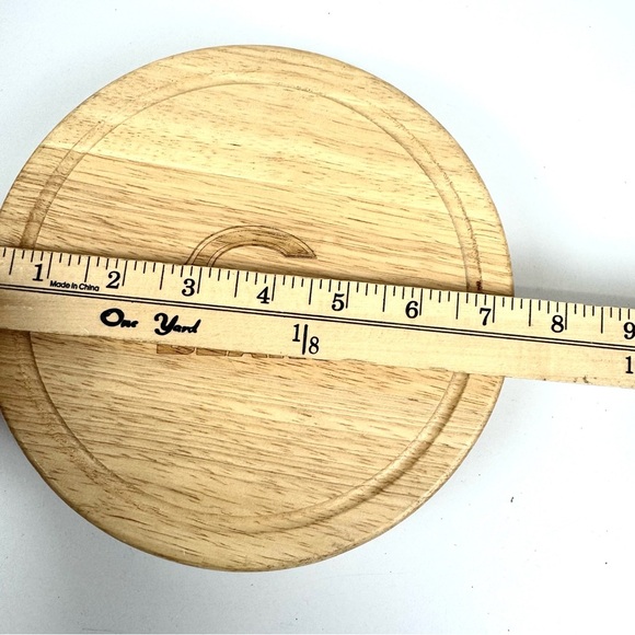 NFL Legacy Chicago Bears cutting/serving round brie cheese board & tool set - Picture 8 of 8